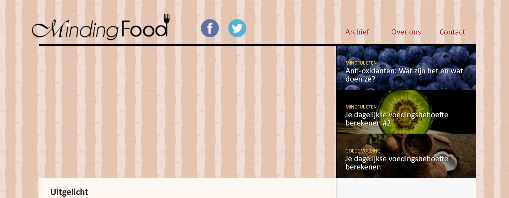 Homepage Header (w/o slider)